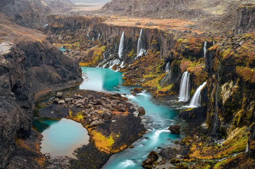 Sigöldugljúfur Canyon, Iceland